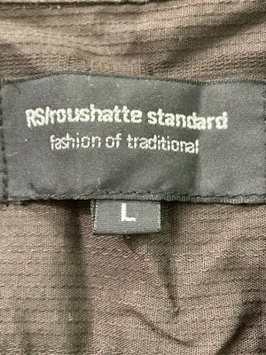 roushatte standard/シャツ/ブラウス/トップス/ブラック/L