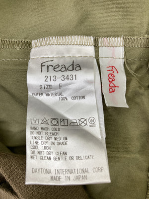 freada/フリーダ/サロペット/オーバーオール/オールインワン・サロペット/カーキ/F