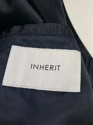INHERIT/インヘリット/ステンカラーコート/ジャケット/アウター/ネイビー