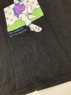 Selfie Freak/Tシャツ/カットソー/トップス/ブラック/M