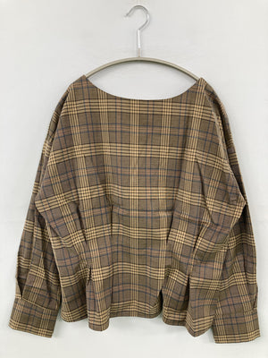huit ieme nid/シャツ/ブラウス/トップス/ブラウン