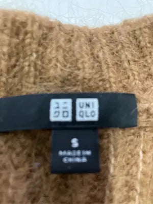 UNIQLO/ユニクロ/ニット/セーター/トップス/ブラウン/S