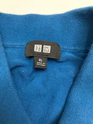 UNIQLO/ユニクロ/ポロシャツ/トップス/ブルー/XL