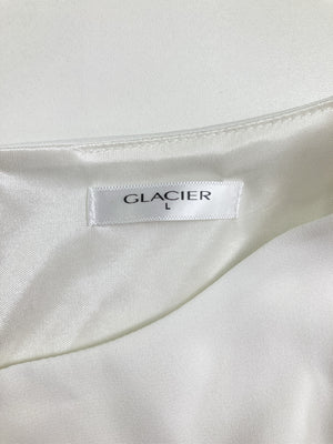 GLACIER/グラシア/シャツ/ブラウス/トップス/ホワイト/L
