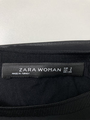 ZARA/ザラ/シャツ/ブラウス/トップス/ブラック/EUR S/USA S/MEX 26