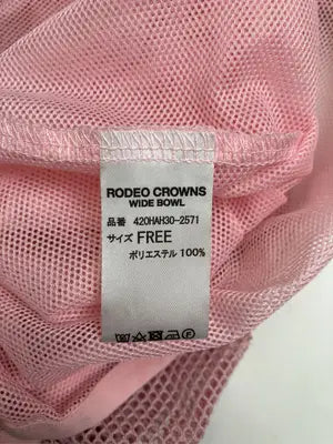 RODEO CROWNS/ロデオクラウンズ/パーカー/トップス/ピンク/FREE