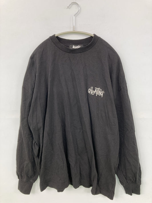 kutir/クティール/Tシャツ/カットソー/トップス/ブラック/M