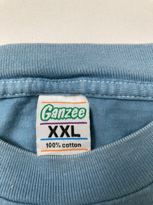 Ganzee/Tシャツ/カットソー/トップス/ブルー/XXL