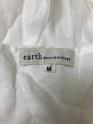 earth music&ecology/アースミュージックアンドエコロジー/シャツ/ブラウス/トップス/ホワイト/M