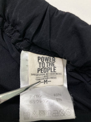 POWER TO THE PEOPLE/パワートゥザピープル/その他パンツ/パンツ/ブラック/M
