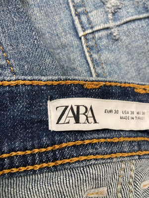 ZARA/ザラ/デニムパンツ/パンツ/ブルー/38