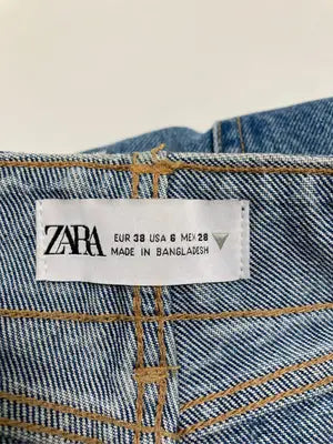 ZARA/ザラ/デニムパンツ/パンツ/ブルー/38