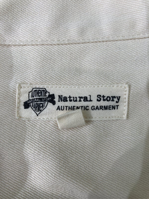NATURAL STORY/ナチュラルストーリー/シャツ/ブラウス/トップス/ベージュ/L