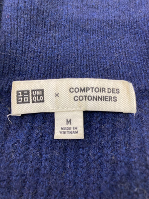 UNIQLO/ユニクロ/ニット/セーター/トップス/ネイビー/M