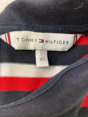 TOMMY HILFIGER/トミーヒルフィガー/シャツ/ブラウス/トップス/ブラック/XS
