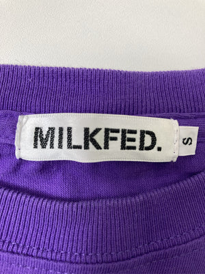 MILK FED./ミルクフェド/Tシャツ/カットソー/トップス/パープル/S