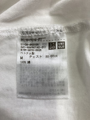 UNIQLO/ユニクロ/Tシャツ/カットソー/トップス/ホワイト/M