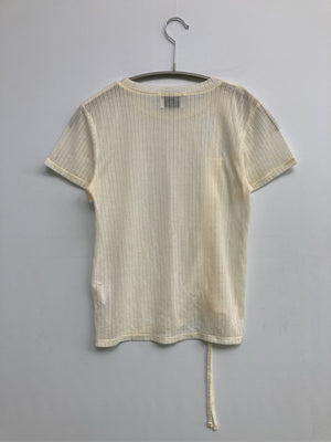 led.tokyo/レッドトーキョー/Tシャツ/カットソー/トップス/アイボリー/FREE