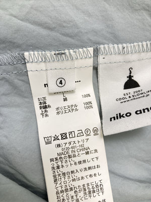 niko and .../ニコアンド/シャツ/ブラウス/トップス/ブルー/4