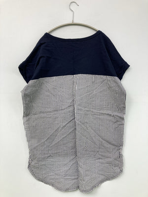 G.O/Tシャツ/カットソー/トップス/ネイビー