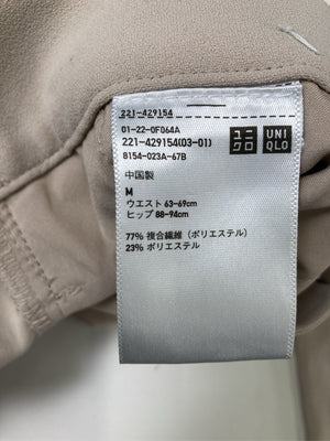UNIQLO/ユニクロ/スラックス/パンツ/ベージュ/M
