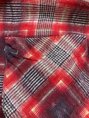 PERMANENT PRESS/パーマネントプレス/シャツ/ブラウス/トップス/レッド/16 L 16 1/2