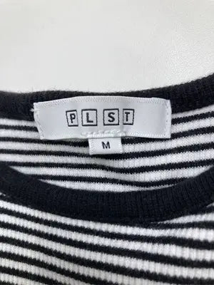 PLST/プラステ/Tシャツ/カットソー/トップス/ブラック/M