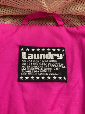 Laundry/ランドリー/ナイロンジャケット/ジャケット/アウター/ピンク/S