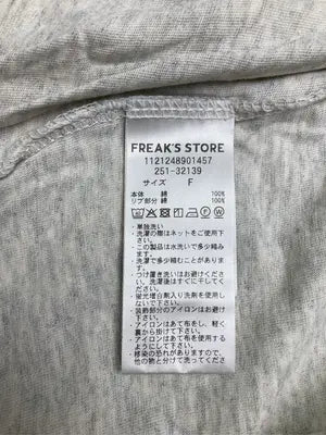 FREAK'S STORE/フリークスストア/Tシャツ/カットソー/トップス/グレー/F