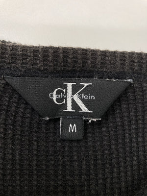Calvin Klein/カルバンクライン/ニット/セーター/トップス/ブラック/M