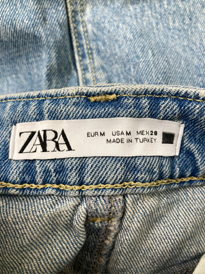 ZARA/ザラ/デニムスカート/スカート/スカイブルー/EUR M/USA M/ MEX 28