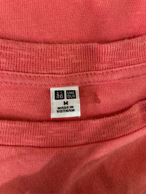 UNIQLO/ユニクロ/Tシャツ/カットソー/トップス/レッド/M