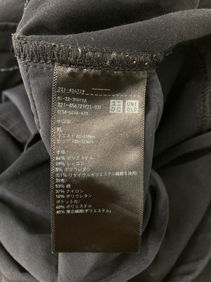 UNIQLO/ユニクロ/スラックス/パンツ/ネイビー/XL