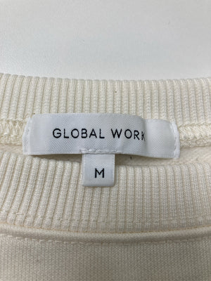 GLOBAL WORK/グローバルワーク/スウェット/トップス/ホワイト/M
