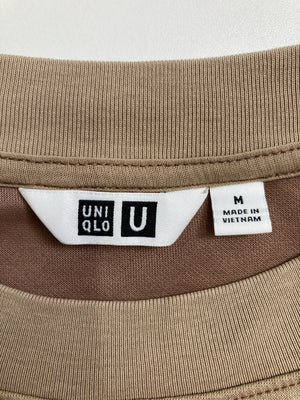 UNIQLO/ユニクロ/Tシャツ/カットソー/トップス/ブラウン/M