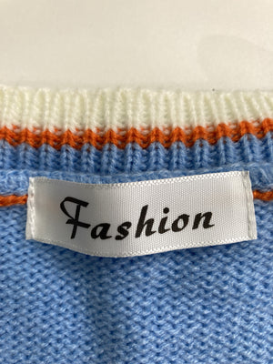 Fashion/ファッション/ベスト/トップス/スカイブルー