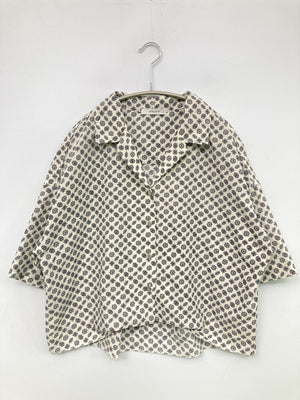 JEANASIS/ジーナシス/シャツ/ブラウス/トップス/ホワイト/F