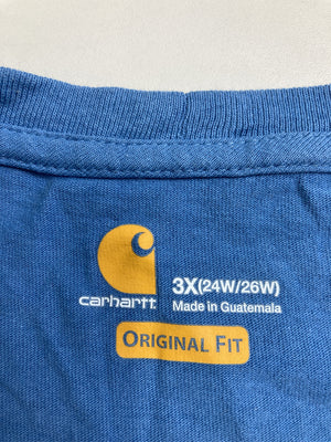 Carhartt/カーハート/Tシャツ/カットソー/トップス/スカイブルー/3X