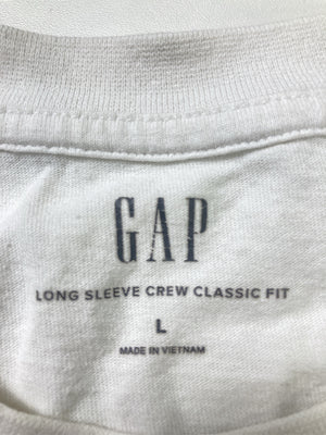 GAP/ギャップ/Tシャツ/カットソー/トップス/ホワイト/L