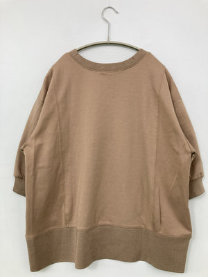 Chez toi/シェトワ/Tシャツ/カットソー/トップス/ブラウン/F