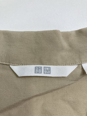UNIQLO/ユニクロ/シャツ/ブラウス/トップス/ベージュ/M