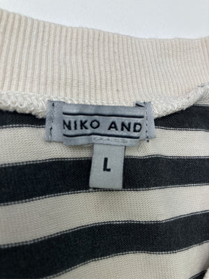 niko and .../ニコアンド/Tシャツ/カットソー/トップス/ベージュ/L
