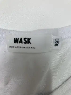 WASK/Tシャツ/カットソー/トップス/ホワイト/160