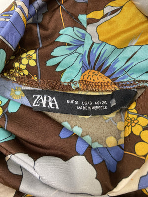 ZARA/ザラ/その他トップス/トップス/ブラウン/S