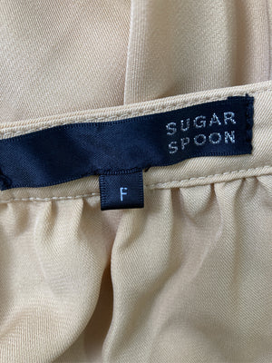SUGAR SPOON/シュガースプーン/シャツワンピース/ワンピース/ドレス/ベージュ/F