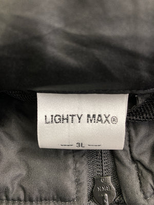 LIGHTY MAX/ナイロンジャケット/ジャケット/アウター/ブラック/3L