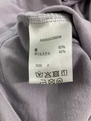 BYV/Tシャツ/カットソー/トップス/パープル/F
