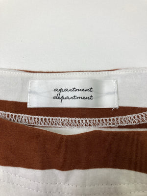 apertment elepartment/Tシャツ/カットソー/トップス/ブラウン/F