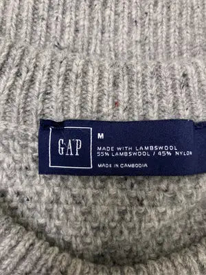 GAP/ギャップ/ニット/セーター/トップス/グレー/M