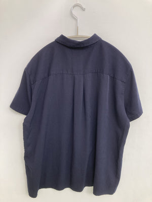 UNIQLO/ユニクロ/シャツ/ブラウス/トップス/ネイビー/M